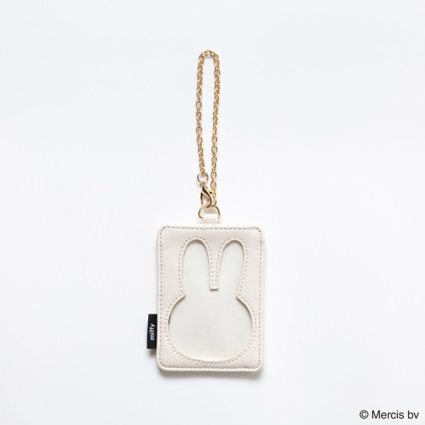 ディック・ブルーナ MIFFY カードホルダー＜アイボリー＞